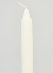 Cero da Chiesa Premium 100% Naturale 25 cm - Bianco