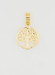Medaglia in Oro 9ct - Albero Della Vita 10mm