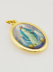 Medaglia Miracolosa della Vergine Maria Colorata - 22mm