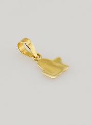 Medaglia Angelo Custode in Oro 375/1000 - 6mm