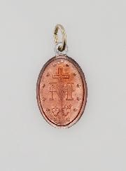 Medaglia Miracolosa Rossa - 18mm