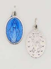 Medaglia Miracolosa Blu - 19mm