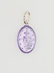 Medaglia Miracolosa Viola - 14mm