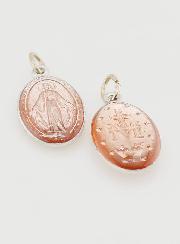 Medaglia Miracolosa Rosa - 18mm