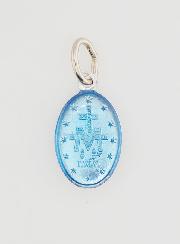 Medaglia Miracolosa Blu - 14mm