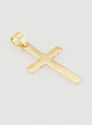 Ciondolo Croce 23mm - Oro 9ct