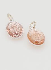 Medaglia Miracolosa Rosa - 14mm