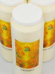 Set di 6 Candele di Novena Festa di Ognissanti