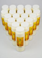 Set di 20 Candele di Novena Festa di Ognissanti