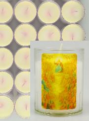 Set di 48 Candele Votive Festa di Ognissanti