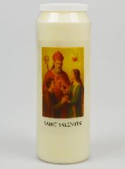 Candela per Novena a San Valentino