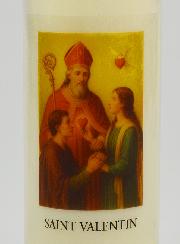 Candela per Novena a San Valentino