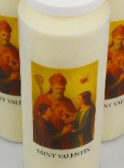 Set di 3 Candele per Novena a San Valentino