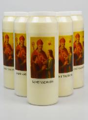 Set di 6 Candele per Novena a San Valentino