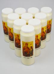 Set di 10 Candele della Novena a San Valentino