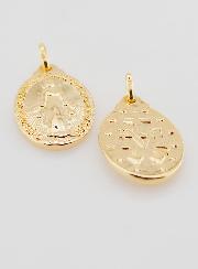 Medaglia Miracolosa in Oro Placcato - 25mm