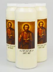 Set di 3 Candele per Novena a San Giacomo Apostolo