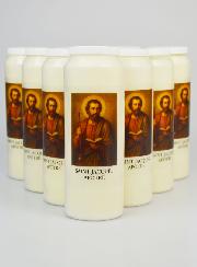 Set di 10 Candele per Novena a San Giacomo Apostolo