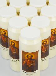 Set di 20 Candele per Novena a San Giacomo Apostolo