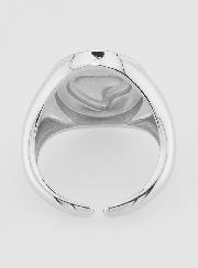 Chevalière Ex Voto in Ottone Argentato Regolabile