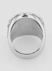 Chevalière di San Benedetto in Acciaio Inox - T17