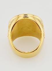 Chevalière di San Benedetto in Inox Dorato - T14