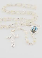 Rosario Vergine Miracolosa in Madreperla Vera