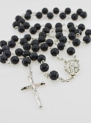 Rosario Medaglia Miracolosa Grani Neri