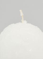 Candela Decorazione Palla d'Inverno - 8cm