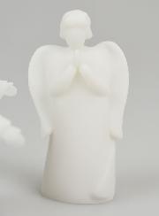 Presepe di Natale in Alabastro - Angeli Messaggeri 8,5 cm