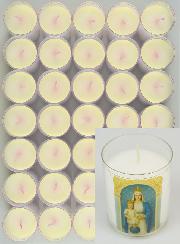 Set di 48 Candele Votive Nostra Signora delle Vittorie