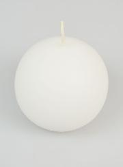 Candela Sfera Decorativa 80mm - Bianco