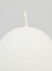 Candela Sfera Decorativa 80mm - Bianco