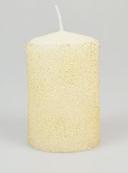 Candela Decorativa di Lusso - Avorio & Oro