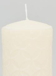 Candela Decorativa Effetto Ceramica – Avorio