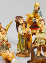 Presepe di Natale con 11 statuine - 7 cm