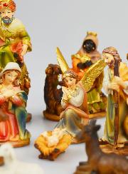 Presepe di Natale con 11 statuine - 7 cm