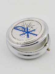 Custodia Ostie PAX - Argento e Blu