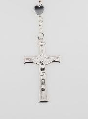 Rosario della Vergine Miracolosa in Ematite a Cuore