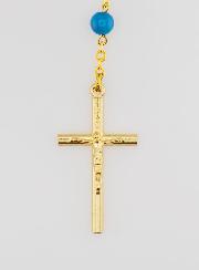 Chapelet Vierge Miraculeuse en Perles d'Agate