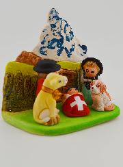 Presepe di Natale dal Mondo - Natività Svizzera