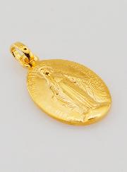 Medaglia Miracolosa Placcata Oro - 18 mm