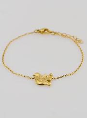 Bracciale Colomba dello Spirito Santo - Inox Dorato