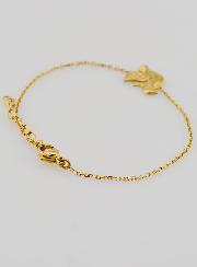 Bracciale Colomba dello Spirito Santo - Inox Dorato