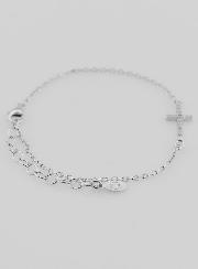 Bracciale Religioso con Croce - Argento 925