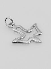 Medaglia dello Spirito Santo in Inox - 17mm