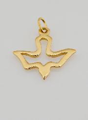 Medaglia dello Spirito Santo in Inox Dorato