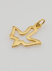 Medaglia dello Spirito Santo in Inox Dorato