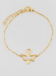 Bracciale di Cresima Spirito Santo in Inox Dorato