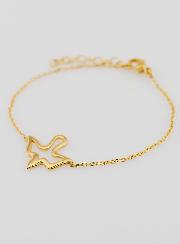 Bracciale di Cresima Spirito Santo in Inox Dorato